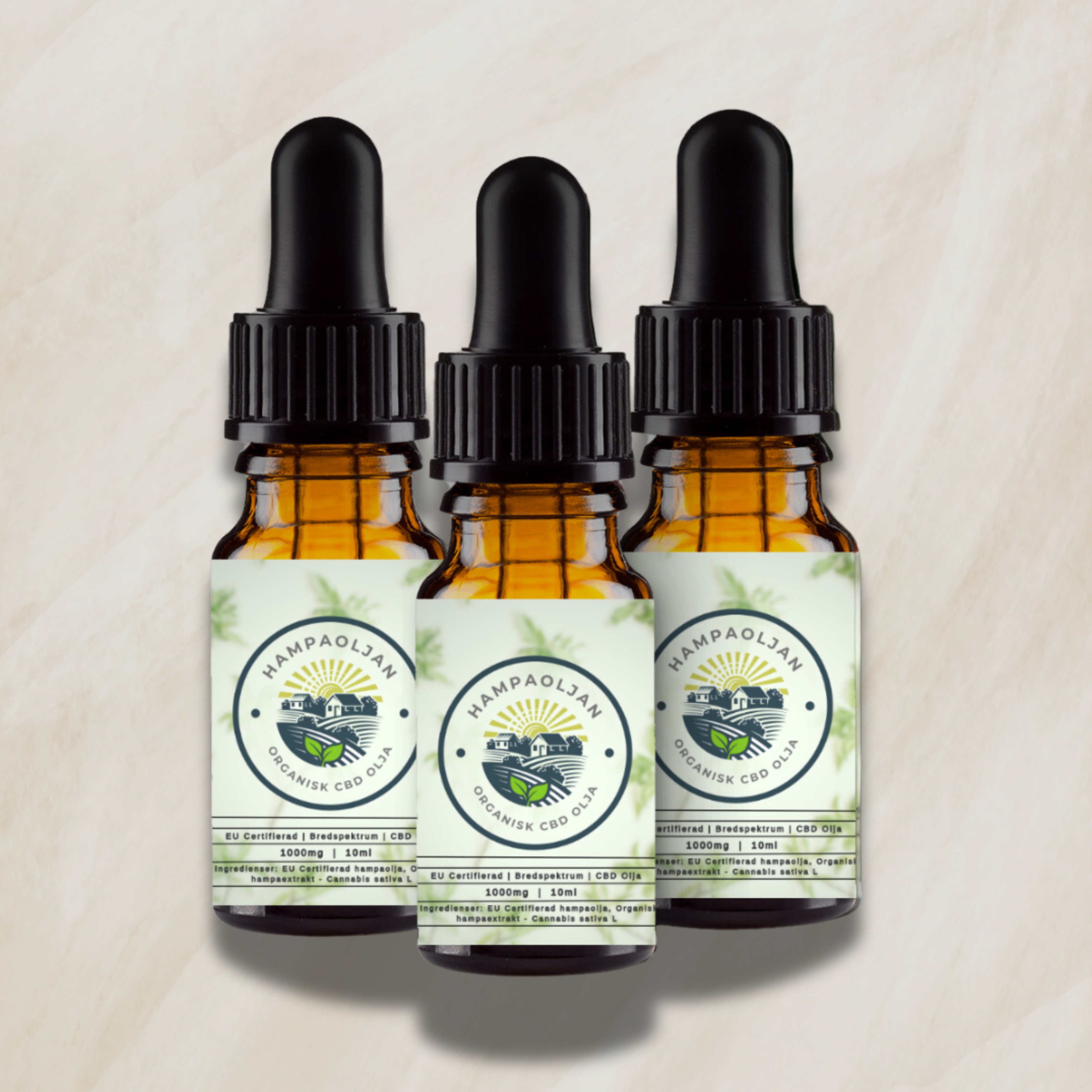 3 x CBD Olja 10% (1000mg)